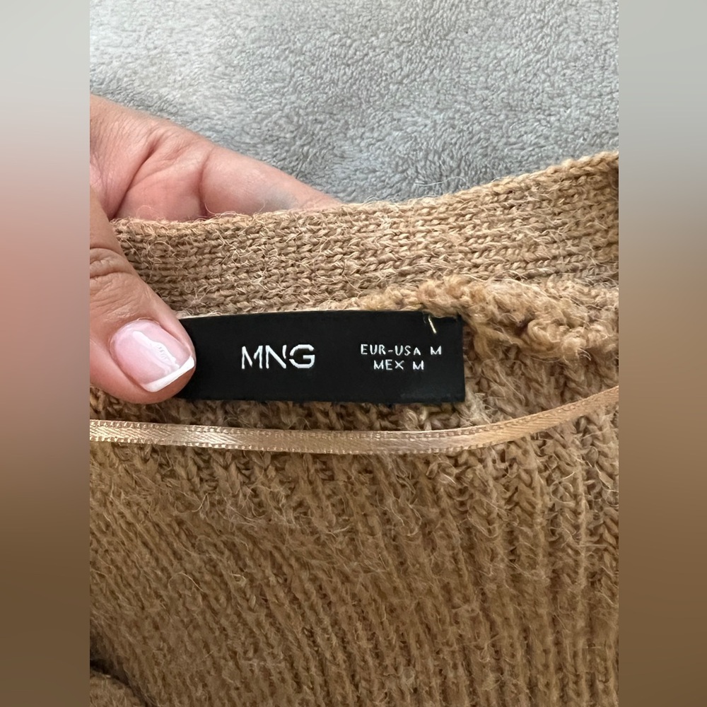 Mango Brown Button-Up Cardigan - Picture 3 of 4